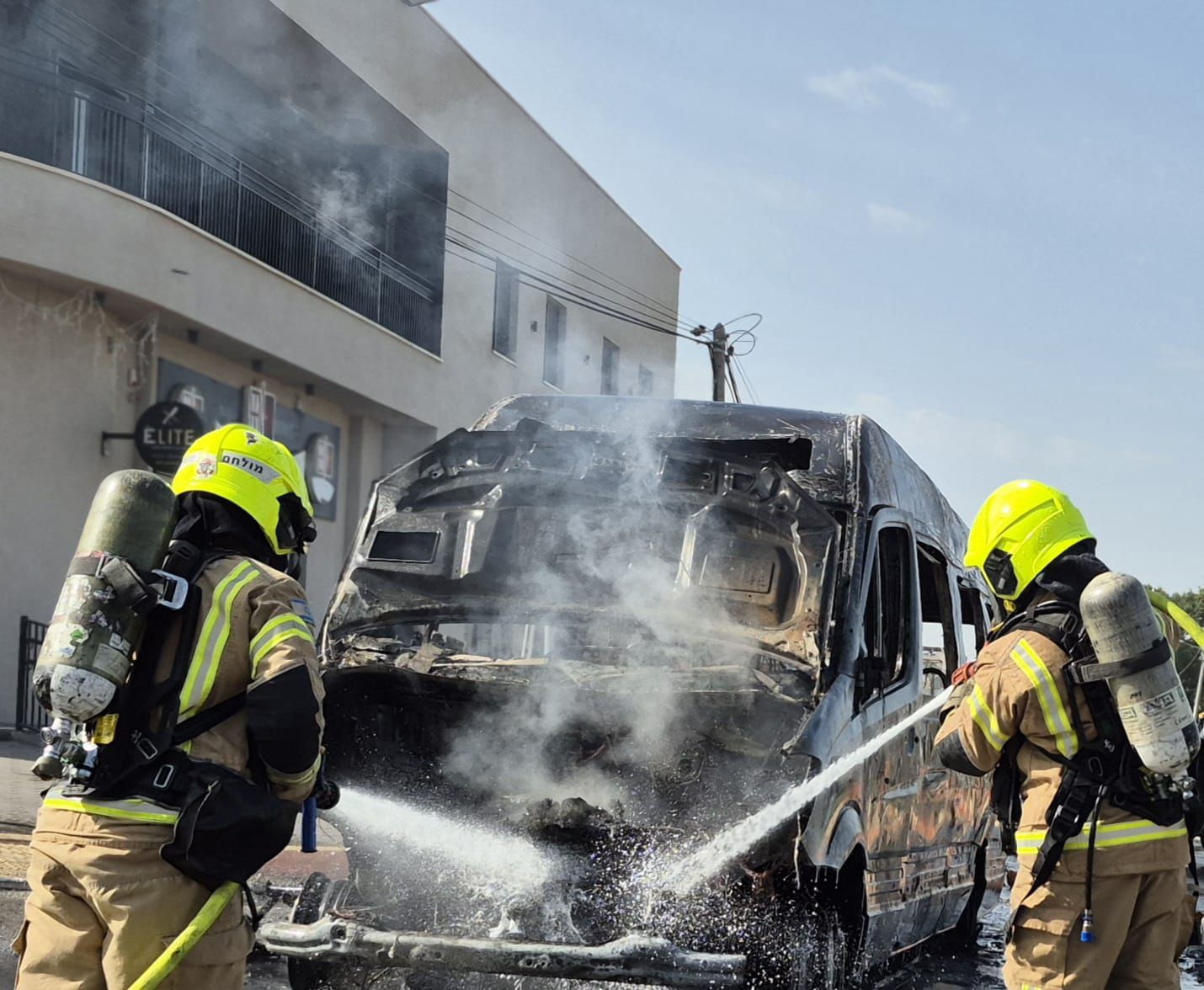 تصوير: سلطة الاطفاء والانقاذ

