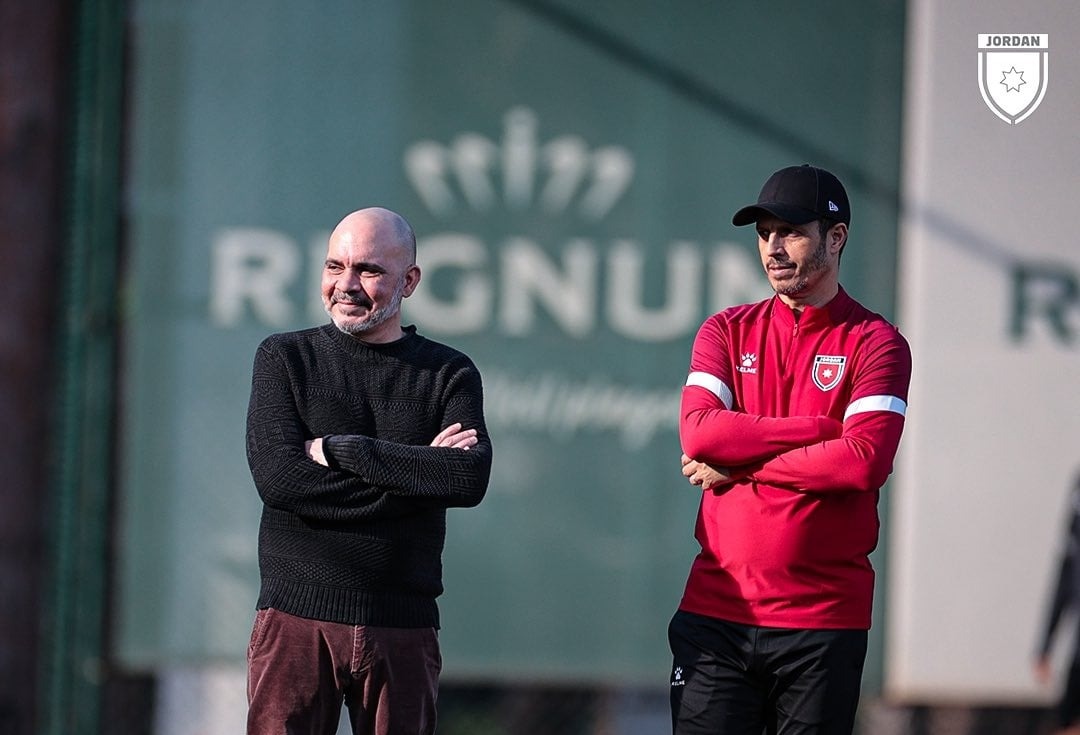جمال سلامي مدرب منتخب الأردن - الصورة من الحساب الرسمي لمنتخب الأردن - @JordanFA