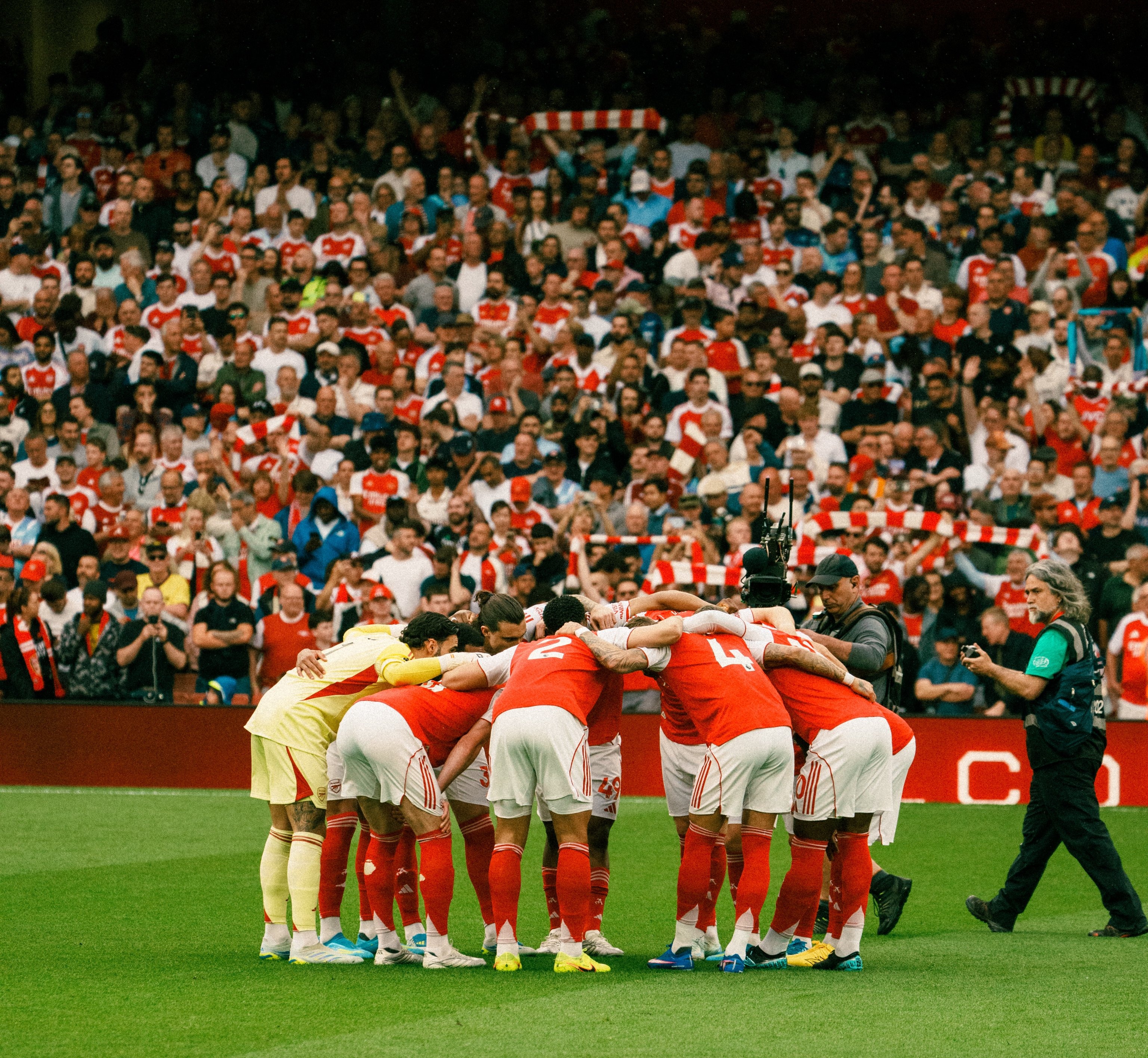 الصورة من الحساب الرسمي لنادي أرسنال - @Arsenal