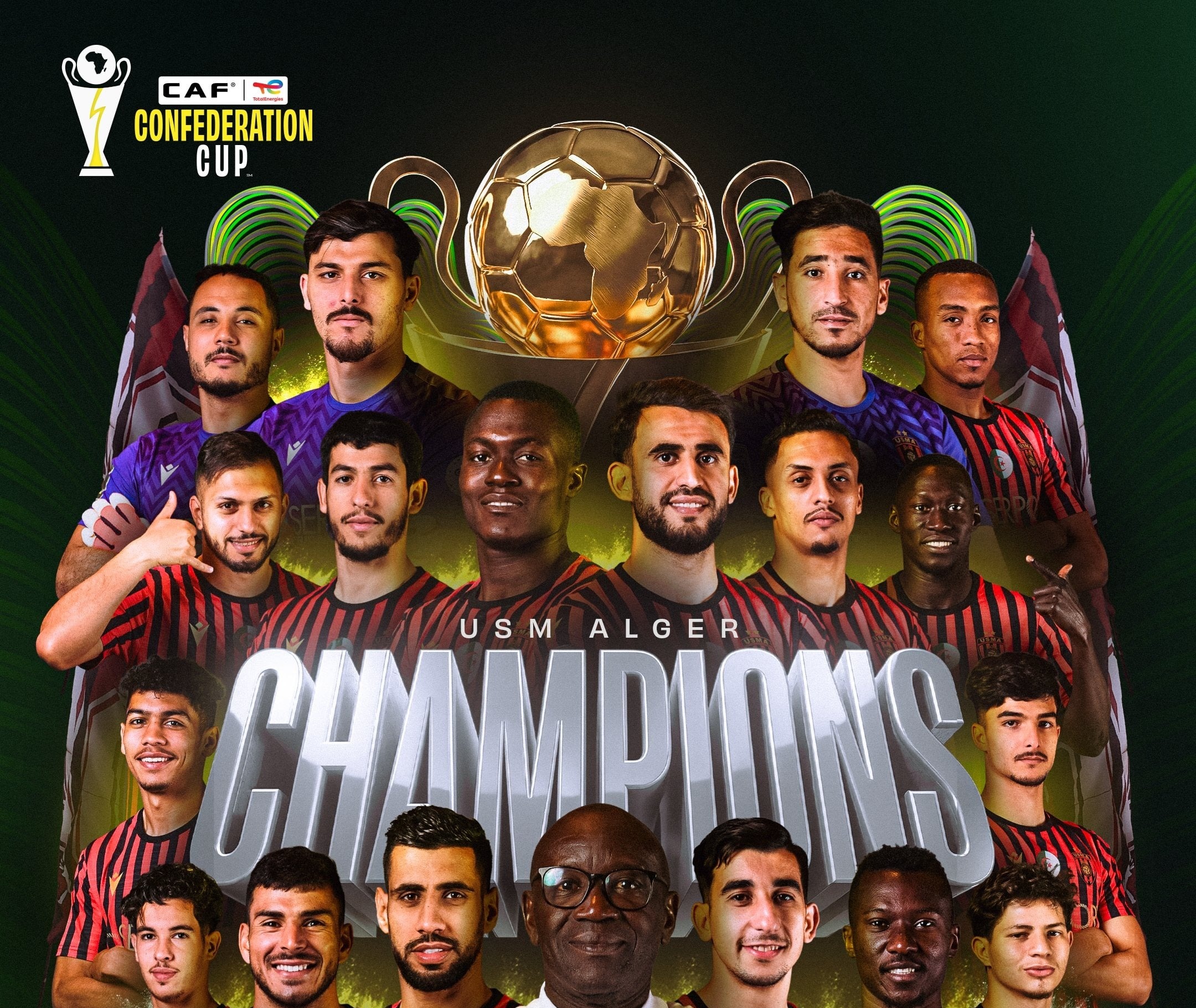 الصورة من الحساب الرسمي للكاف - @CAFCLCC_ar
