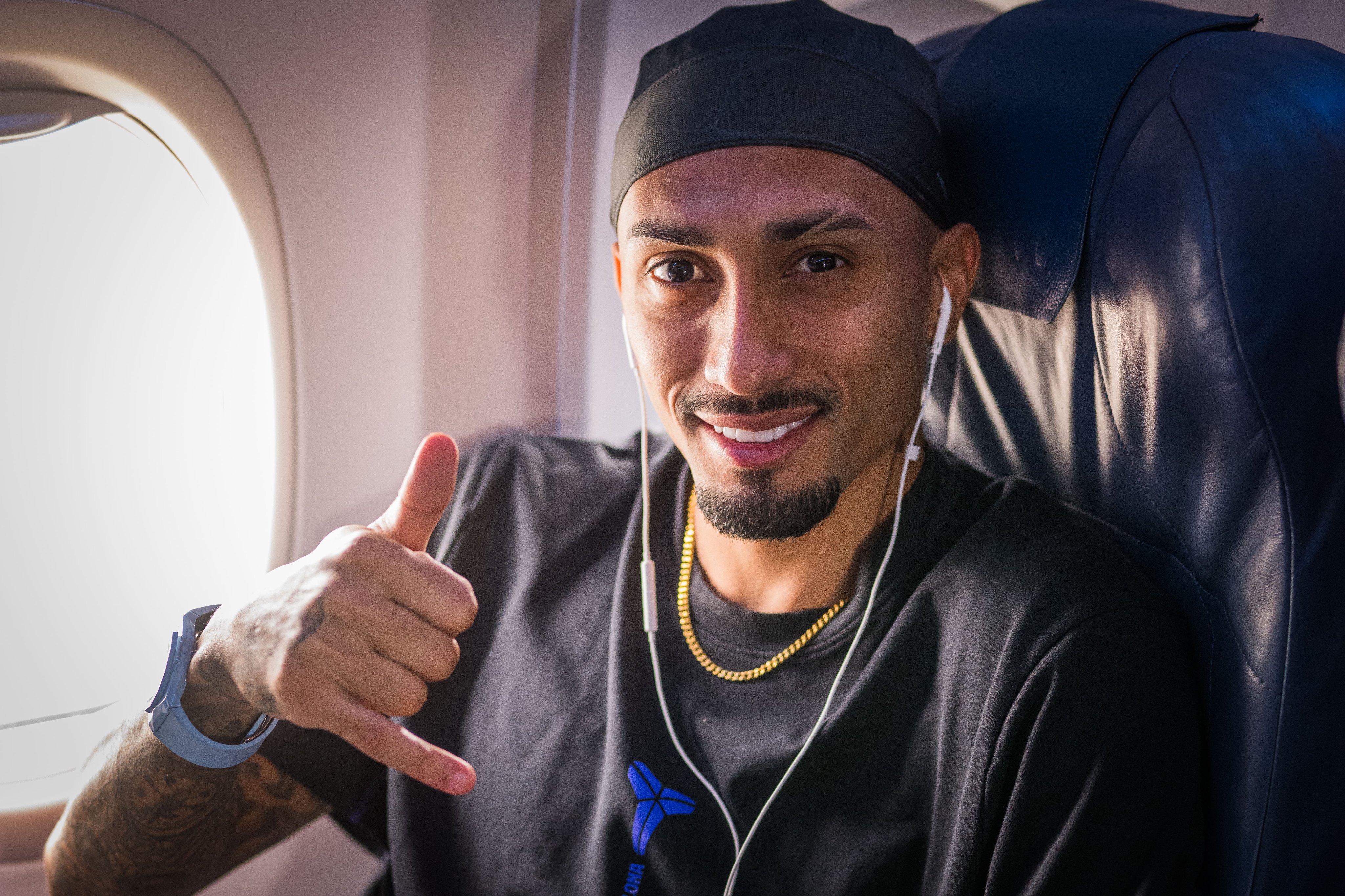 رافينيا - الصورة من الحساب الرسمي لبرشلونة - @FCBarcelona_cat