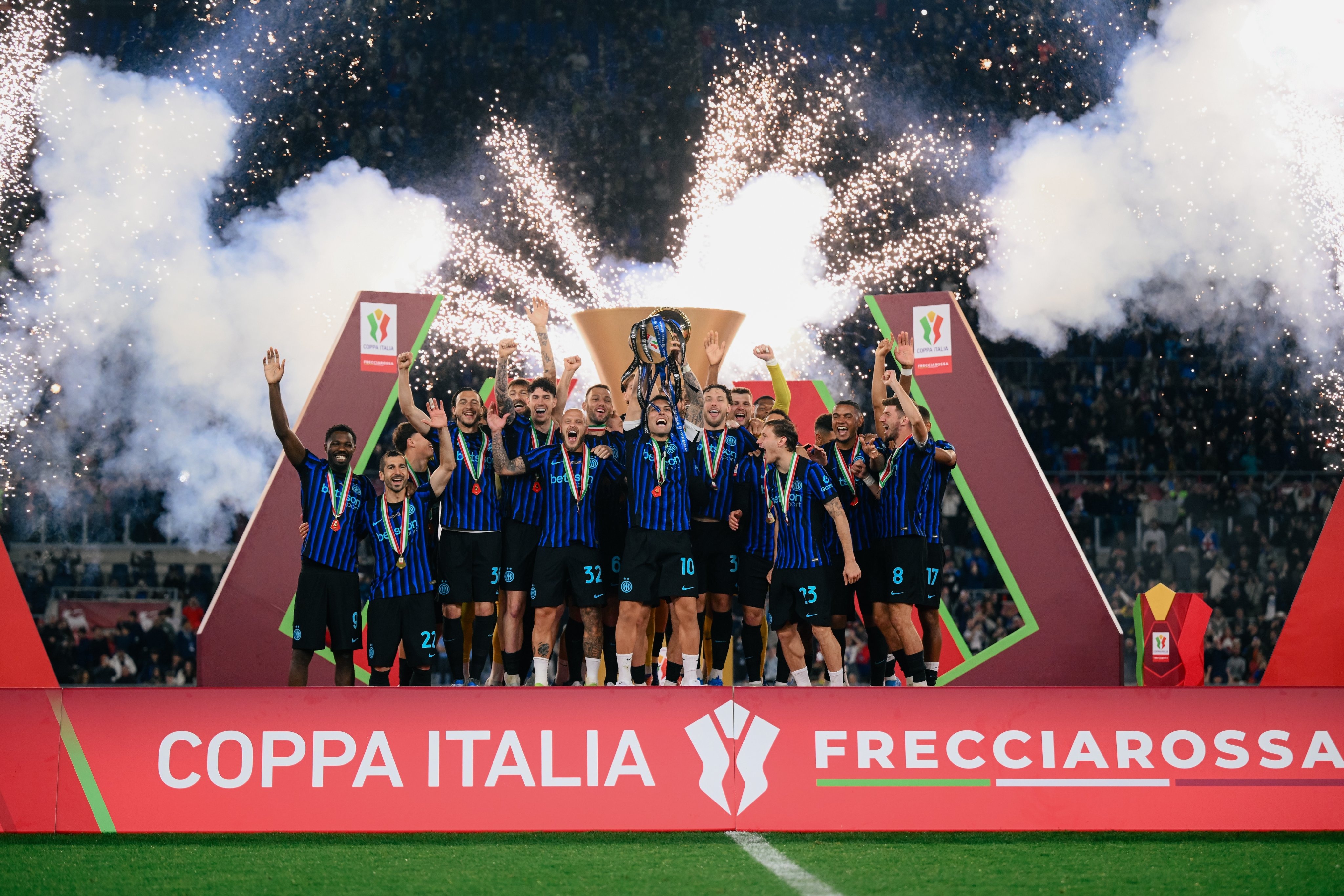 الصورة من الحساب الرسمي لإنتر ميلان -@Inter
