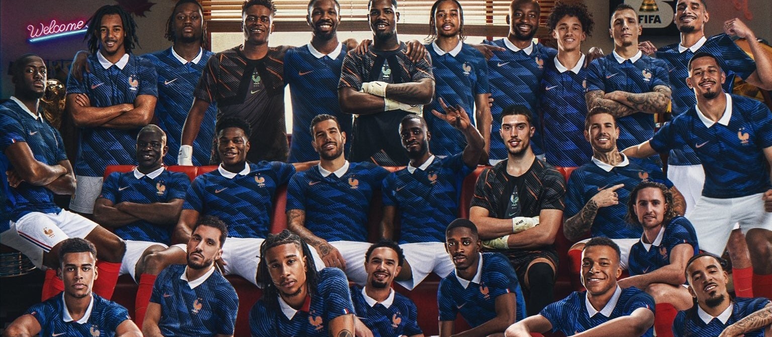 الصورة من الحساب الرسمي لمنتخب فرنسا -@equipedefrance
