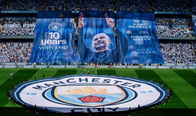 الصورة من الحساب الرسمي لمانشستر سيتي - @ManCity