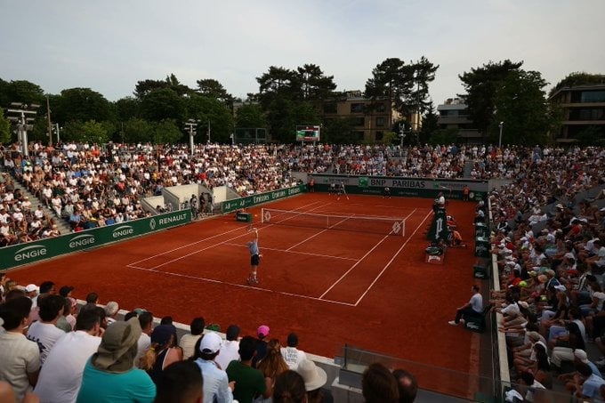 الصورة من الحساب الرسمي لرولان غاروس- @rolandgarros