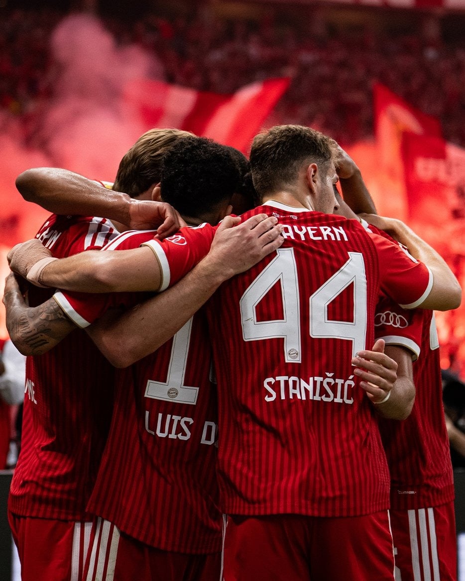 الصورة من الحساب الرسمي لبايرن ميونخ - @FCBayern