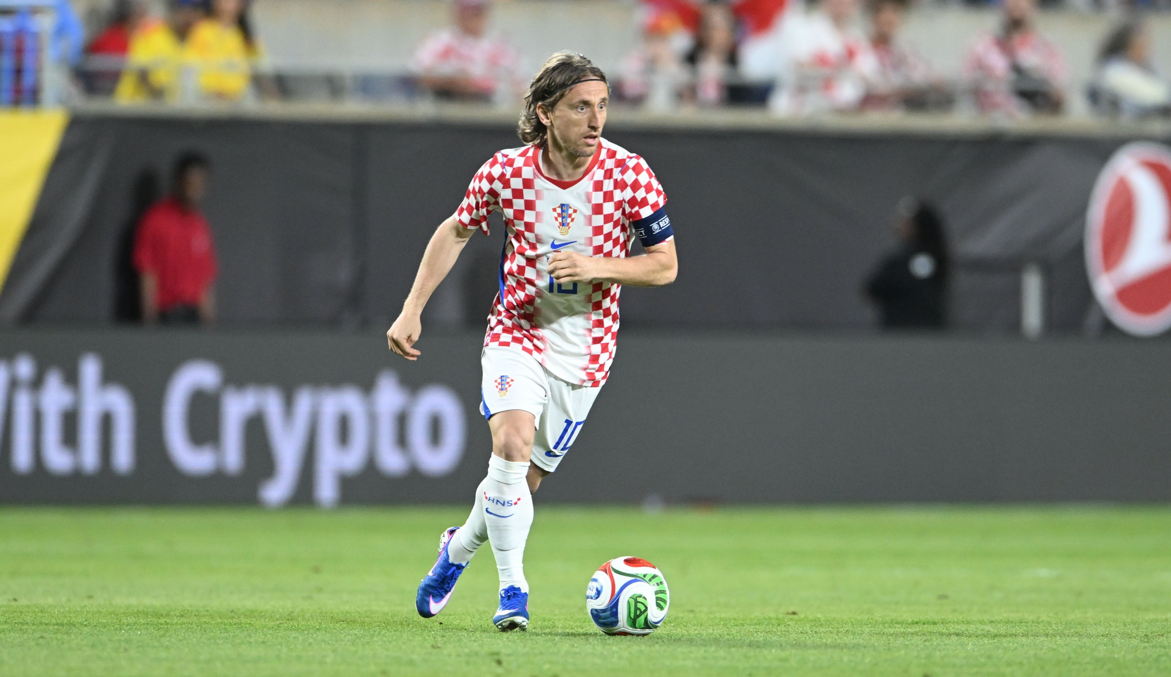لوكا، الصورة من الحساب الرسمي لمنتخب كرواتيا- @HNS_CFF