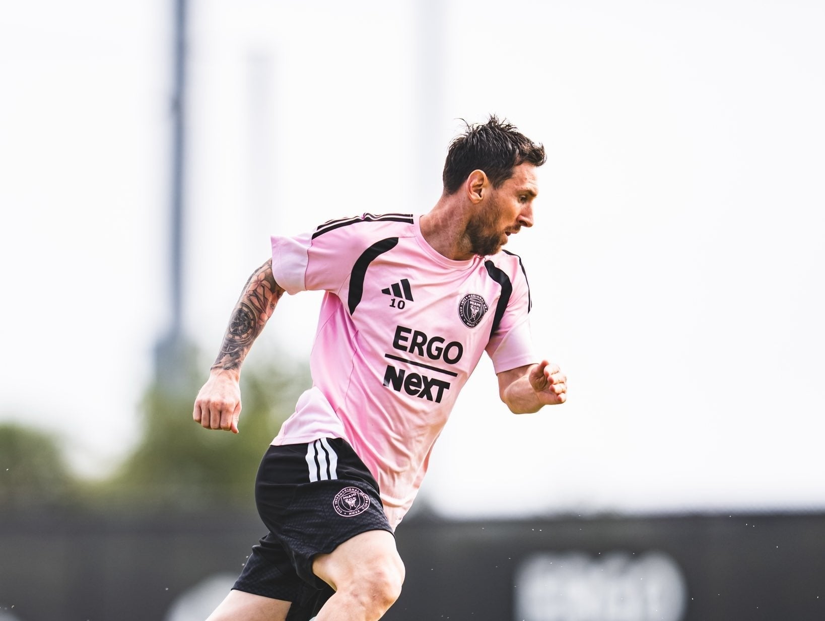 ميسي - الصورة من الحساب الرسمي لإنتر ميامي - @InterMiamiCF