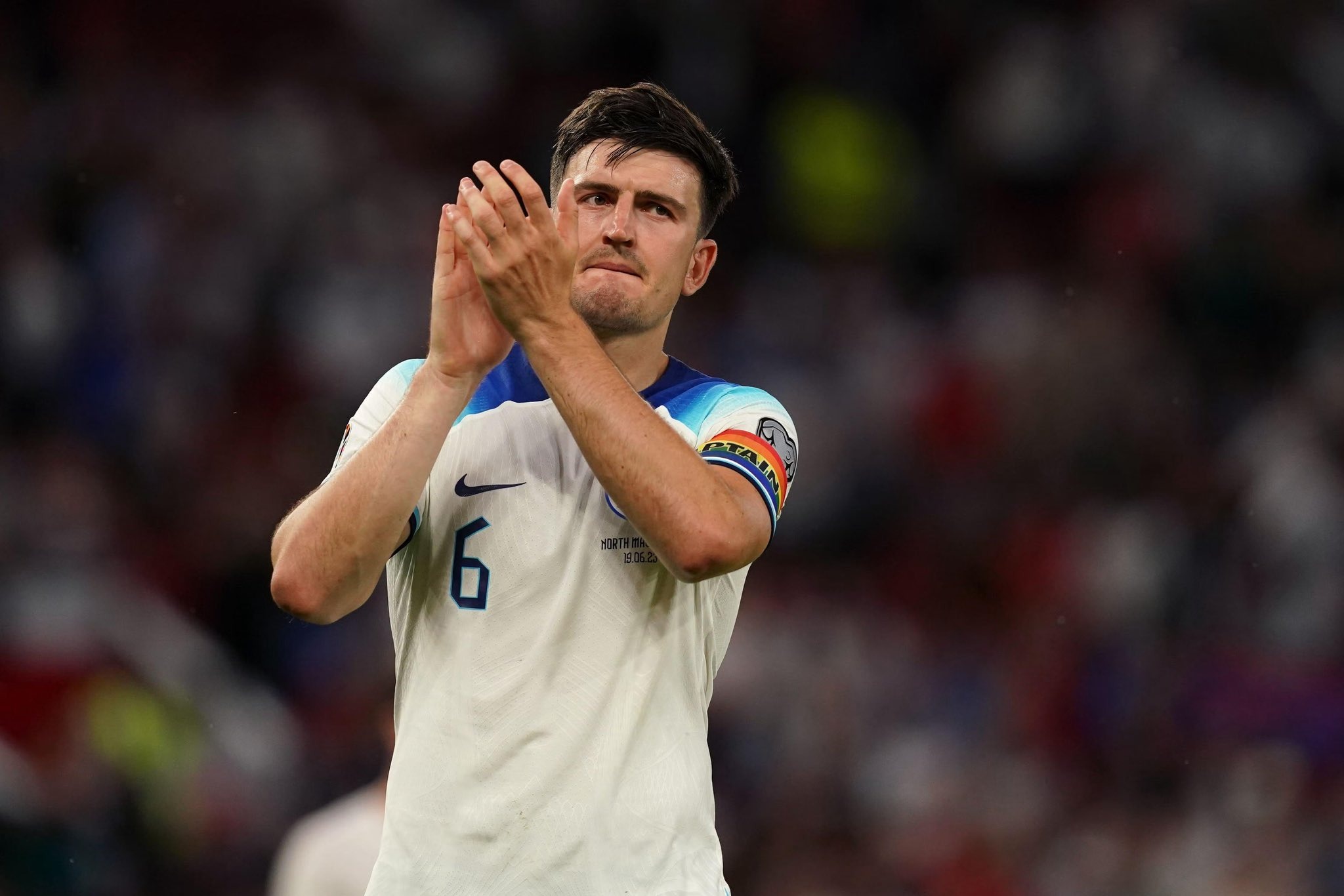 الصورة من الحساب الشخصي لهاري ماغواير- @HarryMaguire93
