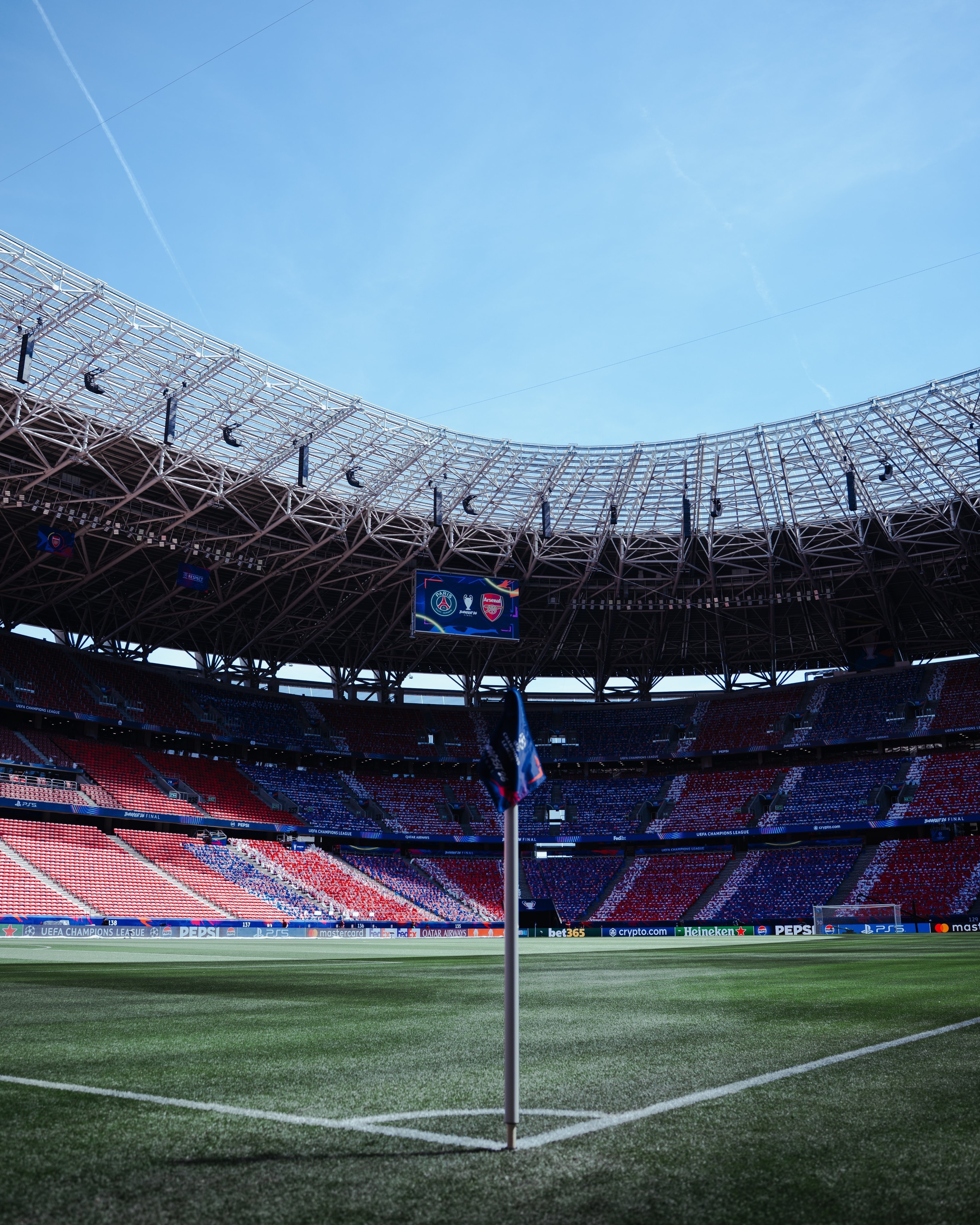 ملعب بوشكاش أرينا، الصورة من الحساب الرسمي لباريس سان جيرمان- 
@PSG_English

