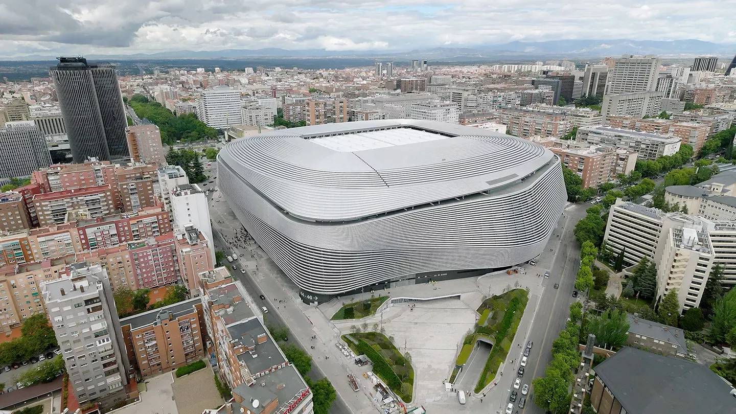ملعب سانتياغو برنابيو، الصورة من الحساب الرسمي لريال مدريد- @realmadriden


