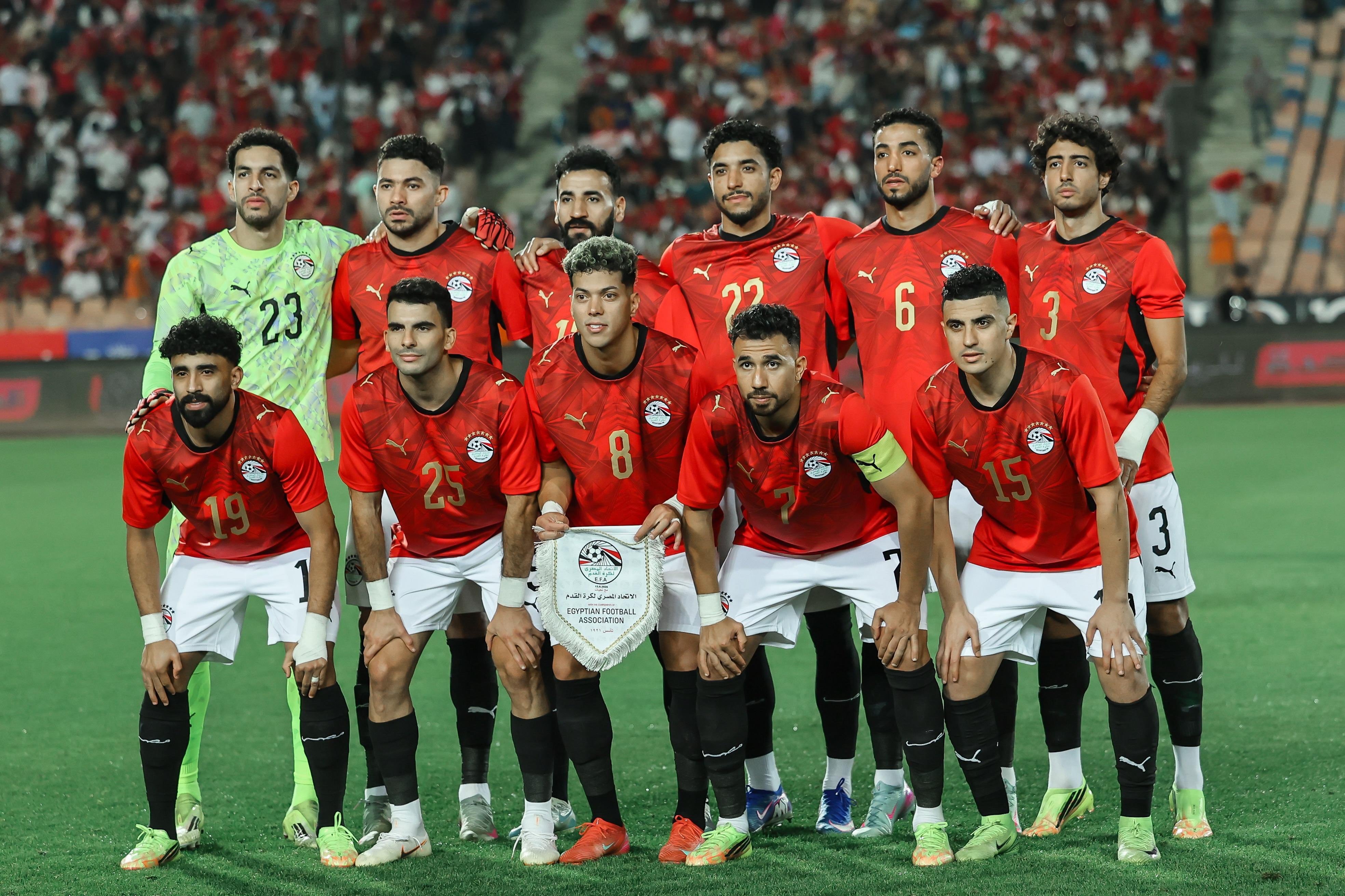 منتخب مصر - الصورة من الحساب الرسمي للاتحاد المصري لكرة القدم - @EFA