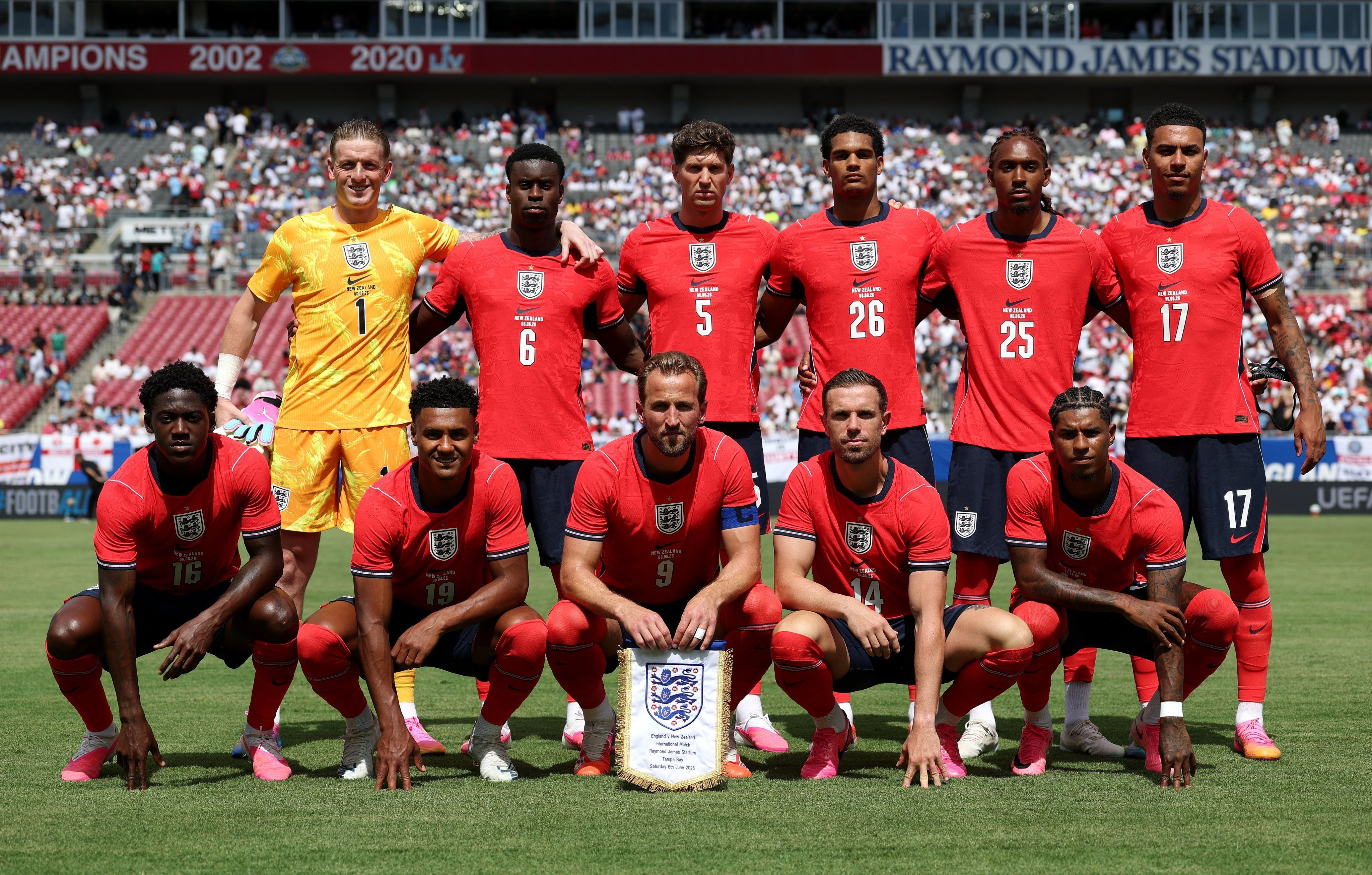 منتخب إنجلترا - الصورة من الحساب الرسمي لمنتخب إنجلترا - @England