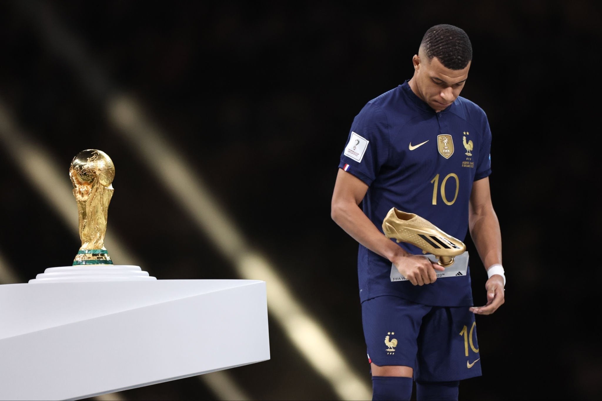 الصورة من الحساب الرسمي لكيليان مبابي- @KMbappe