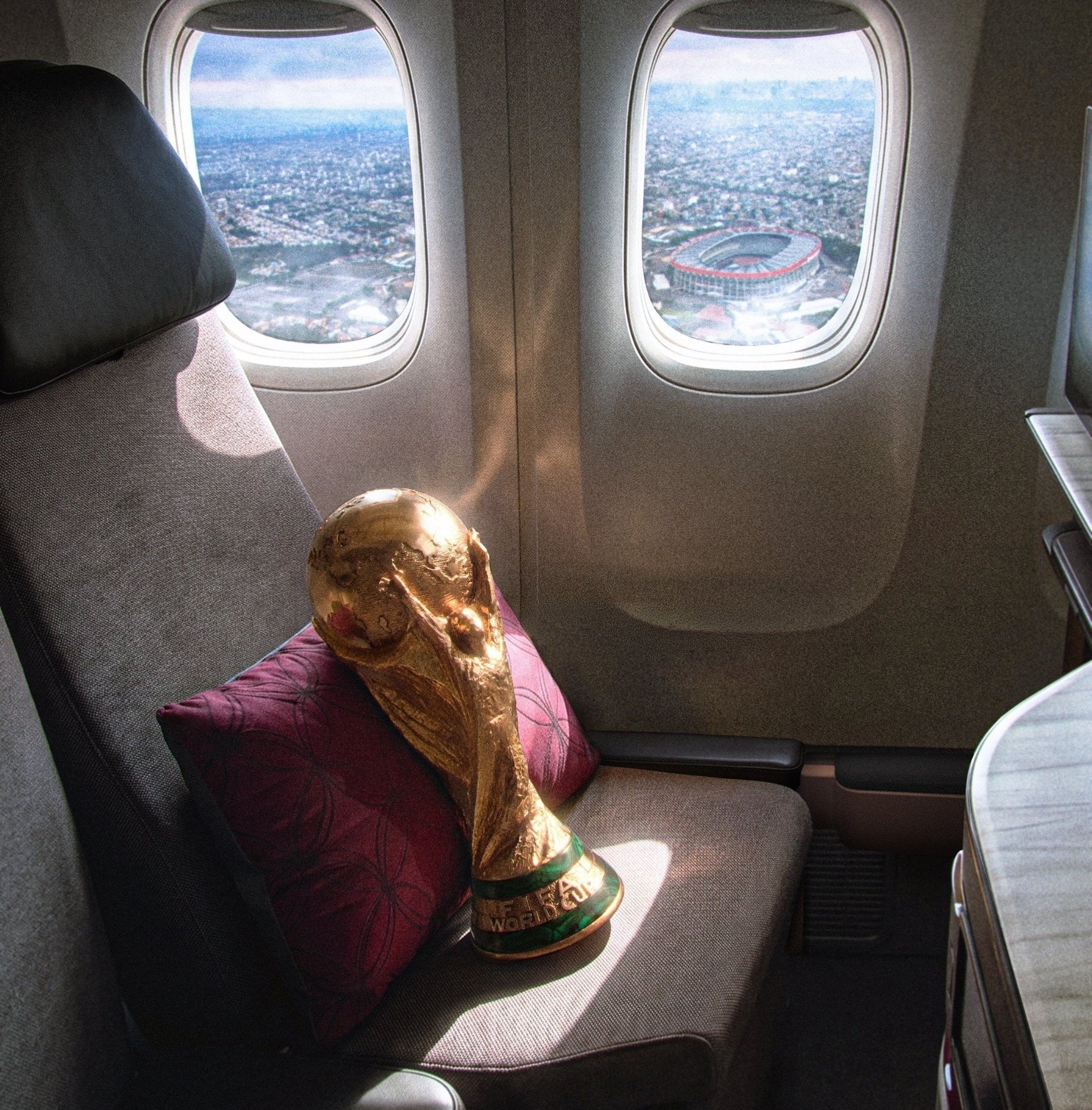 الصورة من الحساب الرسمي لفيفا - @FIFAWorldCup

