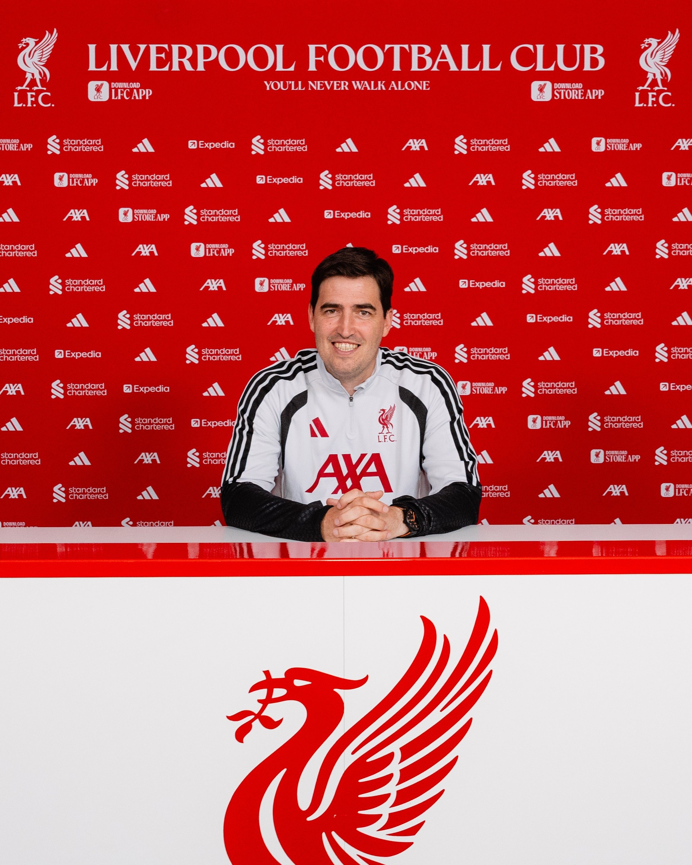 أندوني إيروالا، الصورة من الحساب الرسمي لنادي ليفربول- @LFC
