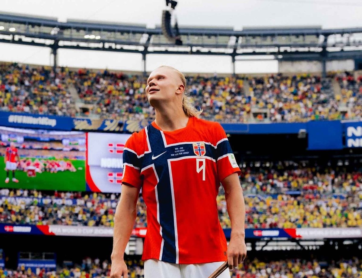 هالاند، الصورة من الحساب الرسمي لفيفا على منصة إكس- @FIFAWorldCup