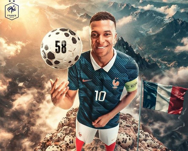 كيليان مبابي، الصورة من الحساب الرسمي لمنتخب فرنسا- @equipedefrance

