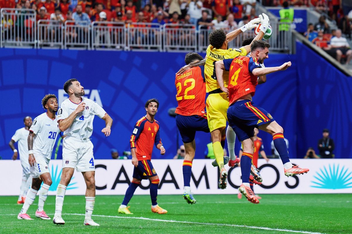 الصورة من حساب منتخب إسبانيا على اكس - @SEFutbol