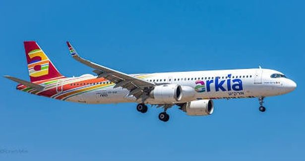 طائرة تابعة لشركة الطيران الإسرائيلية "أركيع" (Arkia Airbus A321NEO).

المصدر والترخيص: ويكيميديا كومونز – ترخيص CC BY-SA 4.0.