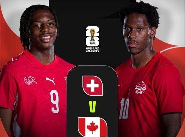 كندا - سويسرا  اصلورة من حساب فيفا على اكس - @FIFAWorldCup