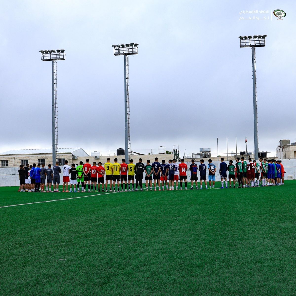 الصورة من الحساب الرسمي للاتحاد الفلسطيني لكرة القدم - الاتحاد الفلسطيني لكرة القدم