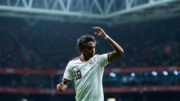 لامين يامال، الصورة من الحساب الرسمي لمنتخب إسبانيا- @SEFutbol