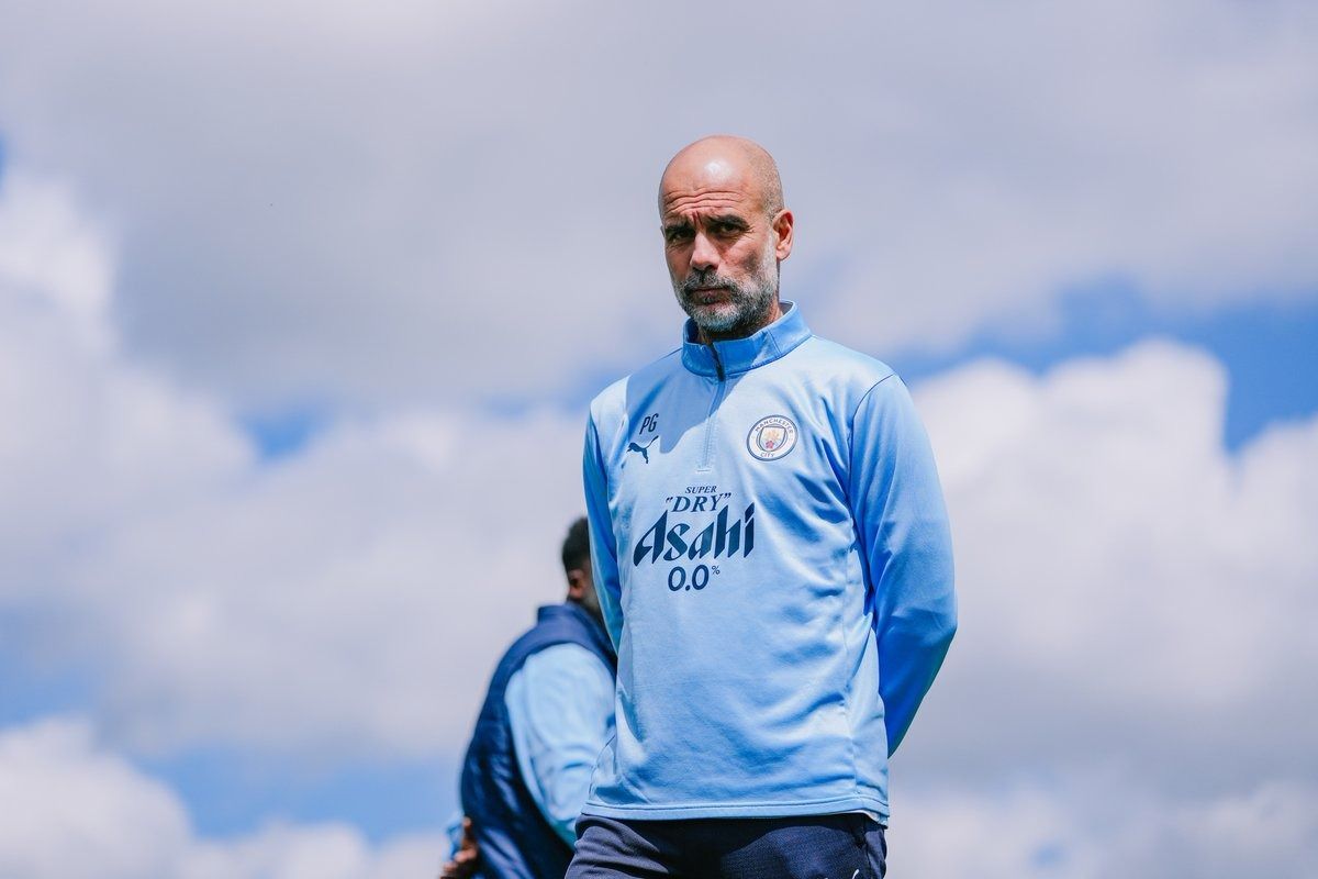 بيب غوارديولا - الصورة من الحساب الرسمي لمانشستر سيتي - @ManCity