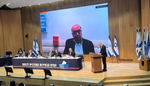 القائمة المشتركة تقدّم قائمتها لانتخابات الكنيست الـ26 - تستخدم الصورة بموجب بند 27 أ لقانون الحقوق الأدبية لسنة 2007
