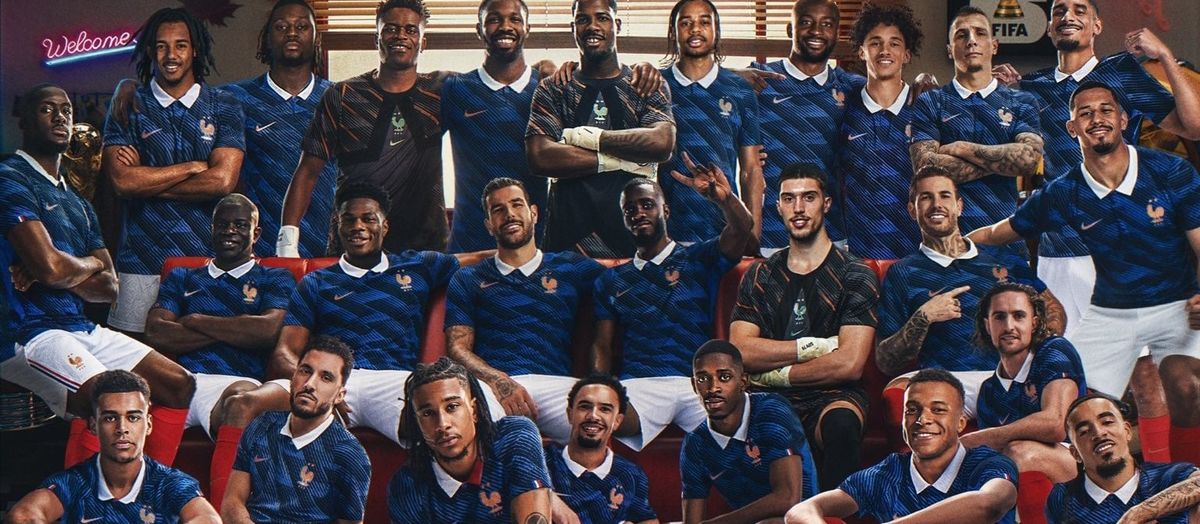 الصورة من الحساب الرسمي لمنتخب فرنسا -@equipedefrance
