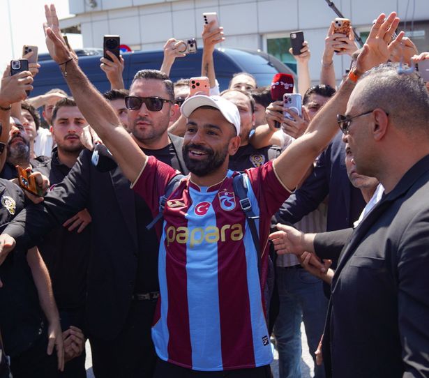 محمد صلاح، الصورة من الحساب الرسمي لنادي طرابزون التركي على منصة إكس- @Trabzonspor