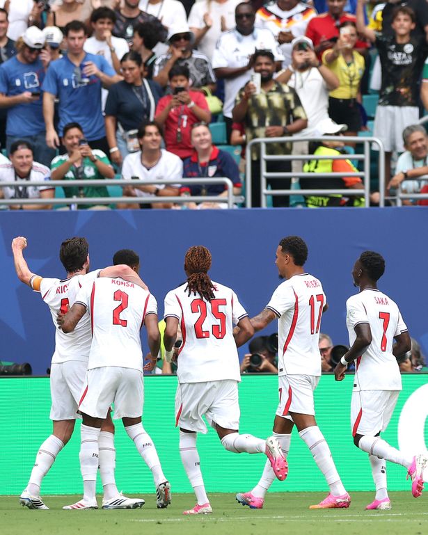 الصورة من حساب منتخب إنجلترا على منصة اكس - @England