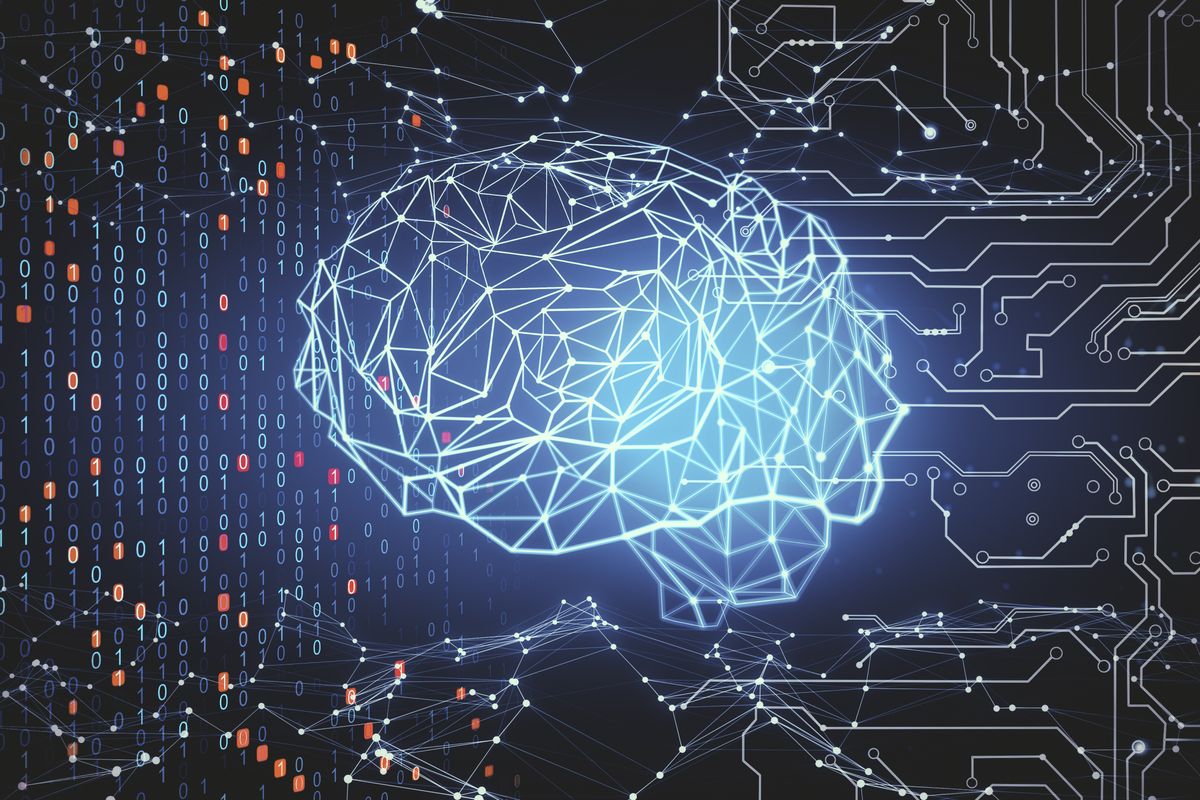 Creative,Polygonal,Brain,On,Virtual,Screen.,Ai,And,Success,Concept | Shutterstock