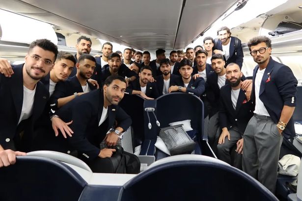 الصورة من الحساب الرسمي لمنتخب إيران -teammellifootball

