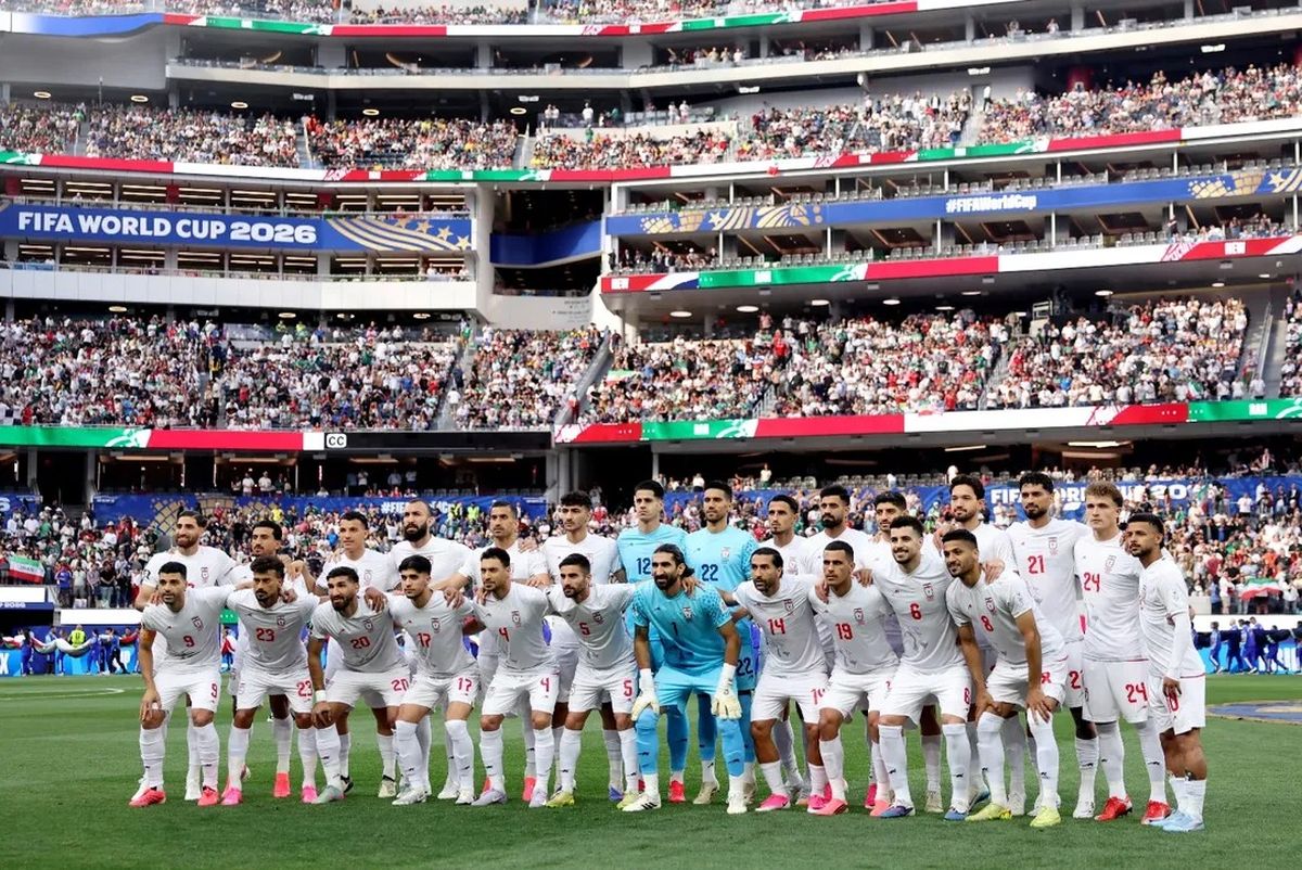 الصورة من الحساب الرسمي لمنتخب إيران- teammellifootball