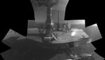 صورة ذاتية للمركبة المثابرة على سطح المريخ التقطتها بكاميراتها في أيار 2025 (تصوير: NASA/JPL-Caltech/MSSS، ملك عام)