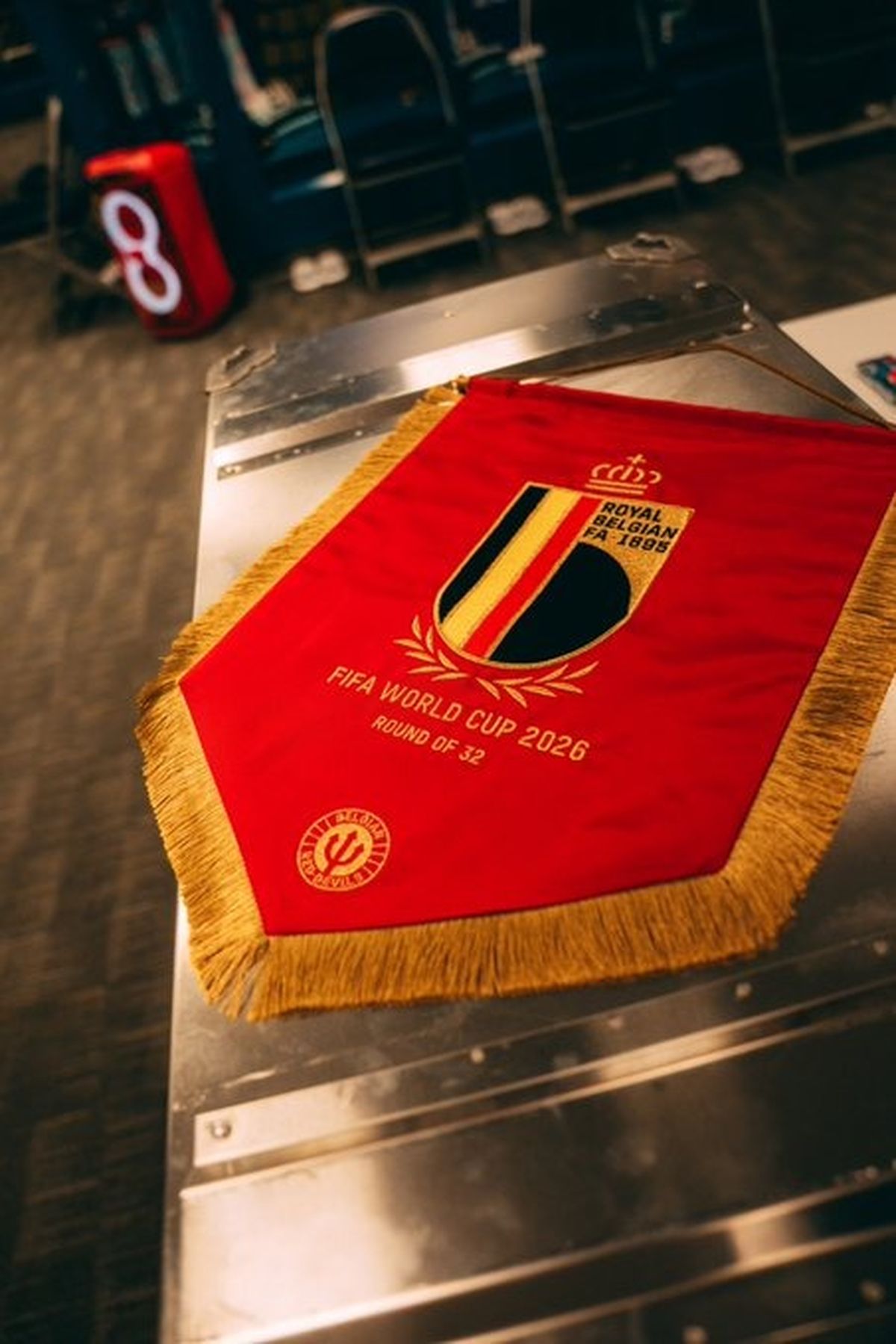 الصورة من حساب منتخب بلجيكا على منصة اكس - @BelRedDevils