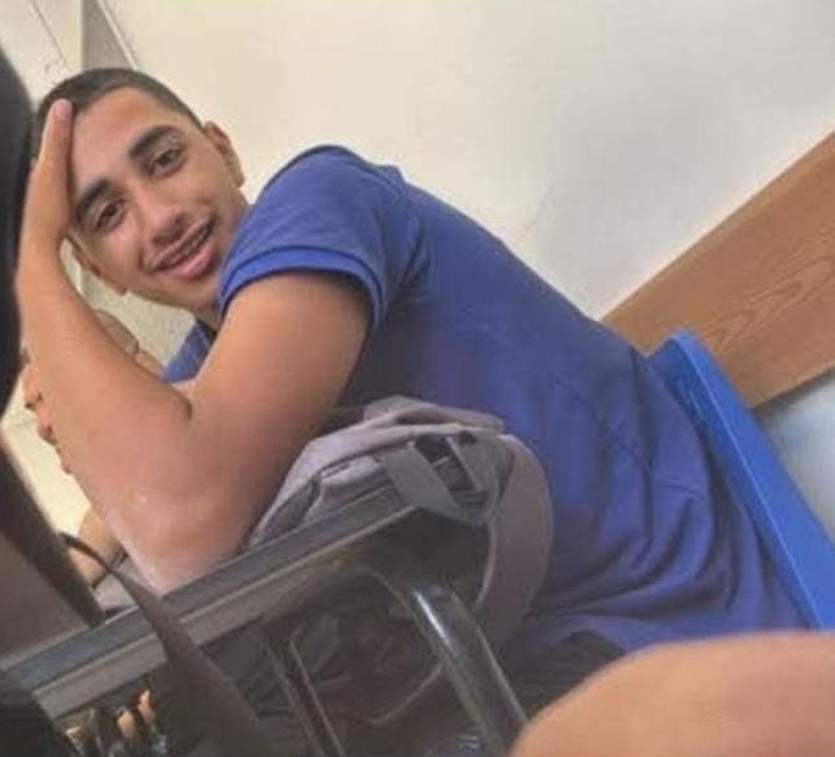ضحية جريمة الطعن - الطالب المدرسي محمد حسين مرازقة (وسائل التواصل)