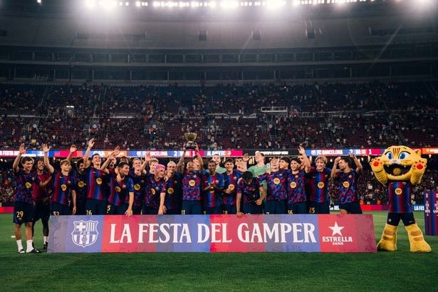 الصورة من حساب برشلونة الرسمي على منصة اكس - @FCBarcelona