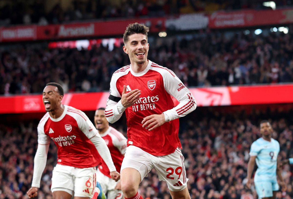 كاي هافيرتز، الصورة من الحساب الرسمي لبريميرليغ- @premierleague
