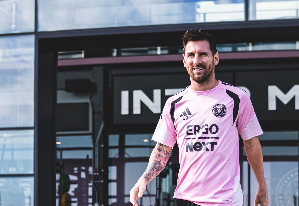 ميسي - الصورة من الحساب الرسمي لإنتر ميامي - @InterMiamiCF