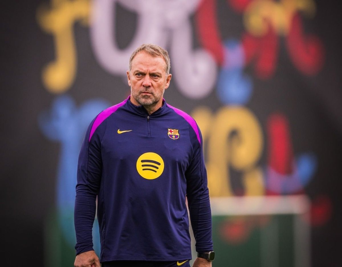 فليك - الصورة من الحساب الرسمي لبرشلونة - @FCBarcelona_cat