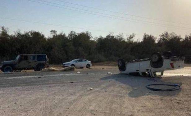 خلال مطاردة بالنقب: مصرع شاب من بئر هداج وإصابة آخرين في حادث تصادم