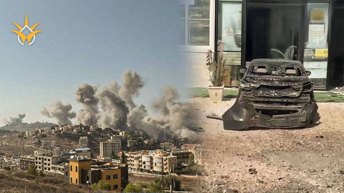 غارات على النبطية وتضرر بالممتلكات وإصبات في شمال البلاد نتيجة سقوط قذائف من لبنان - شهود عيان