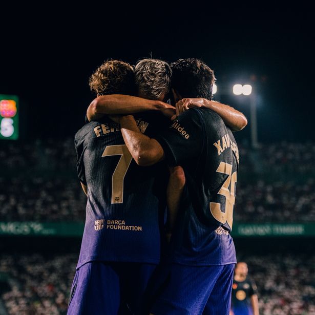 الصورة من حساب نادي برشلونة على منصة اكس - @FCBarcelona
