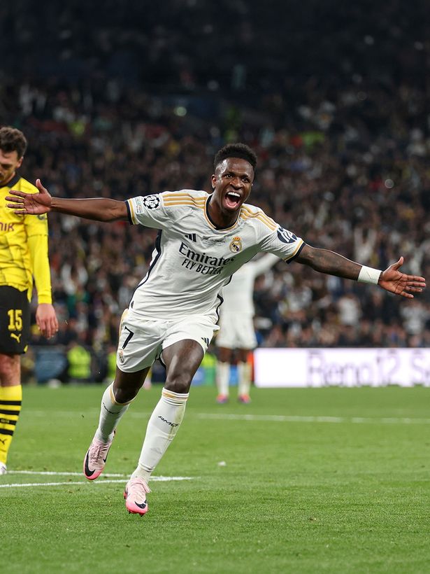 فينيسيوس جونيور، الصورة من الحساب الرسمي لنادي ريال مدريد على منصة إكس- @realmadrid
