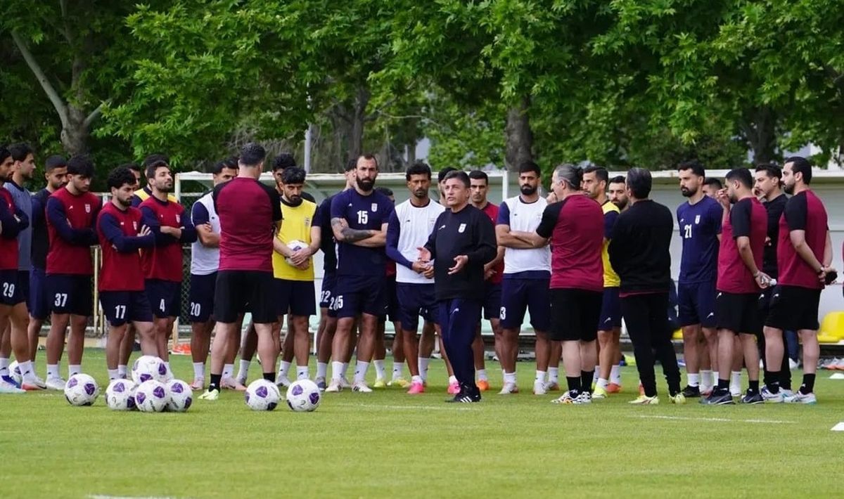 الصورة من الصفحة الرسمية لمنتخب إيران على انستجرام- teammellifootball