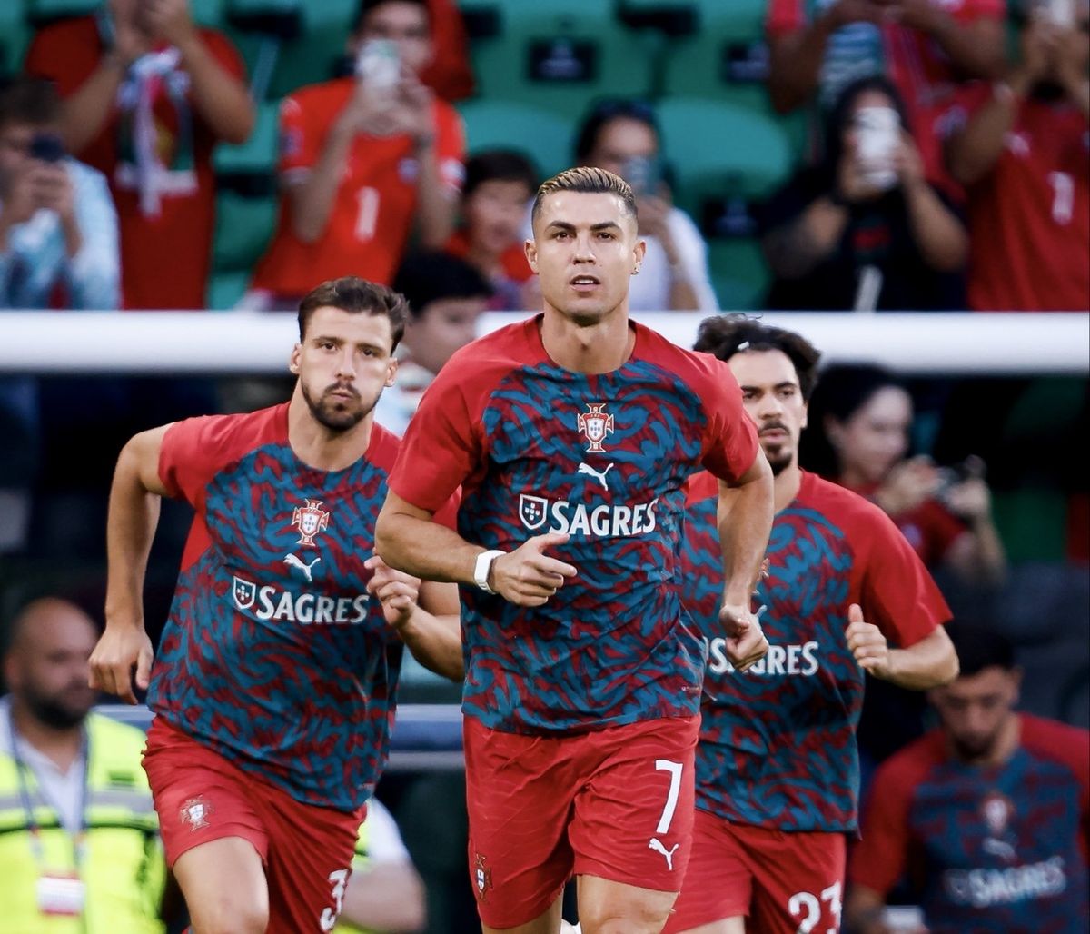 كريستيانو رونالدو، الصورة من الحساب الرسمي لمنتخب البرتغال على منصة إكس- @selecaoportugal