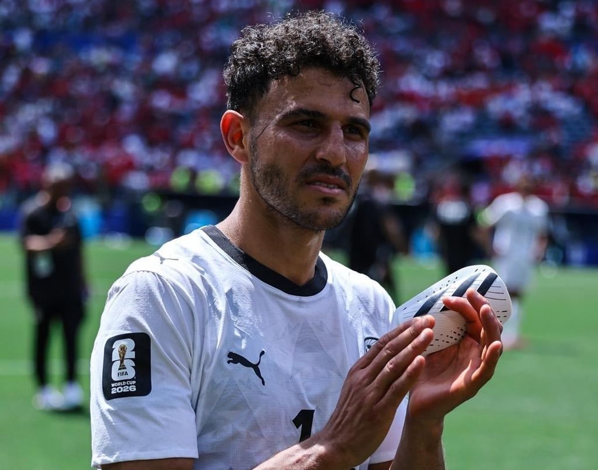 حمدي فتحي - الصورة من حساب منتخب مصر - @EFA