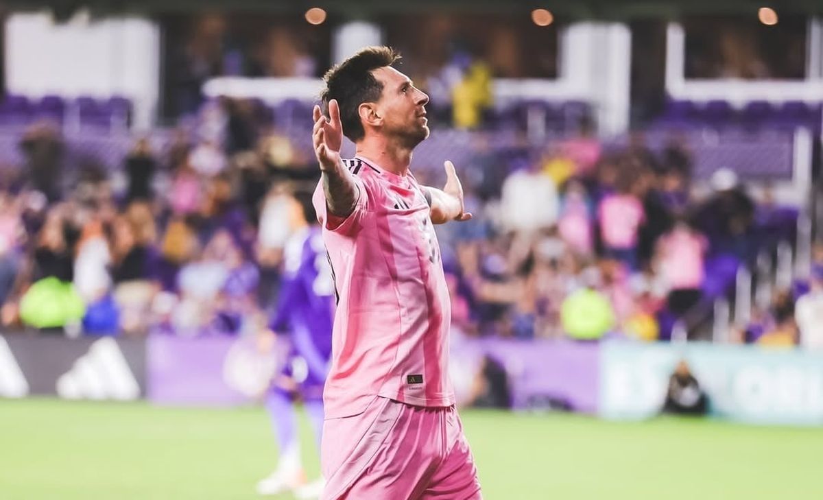 الصورة من الحساب الرسمي ل ميسي على إنستجرام- @Leo Messi